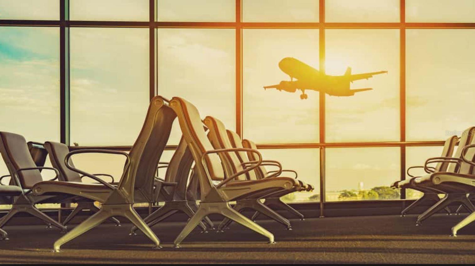 St. Pete or Tampa airports make commuting super easy!