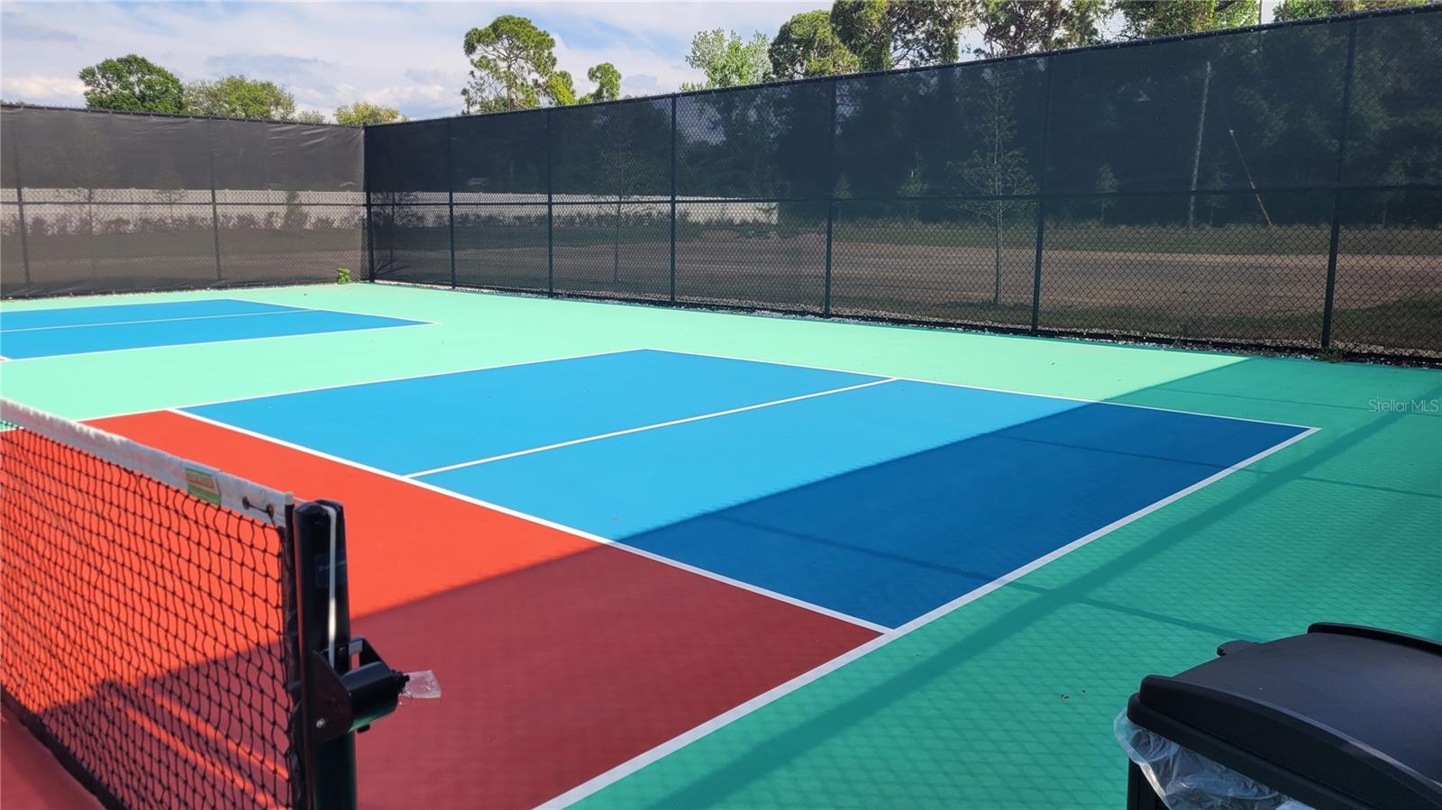 New pickleball courts