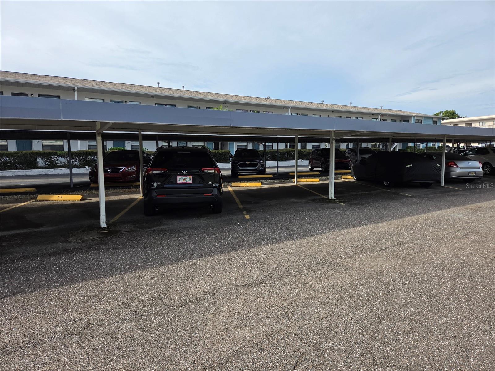 Covered parking