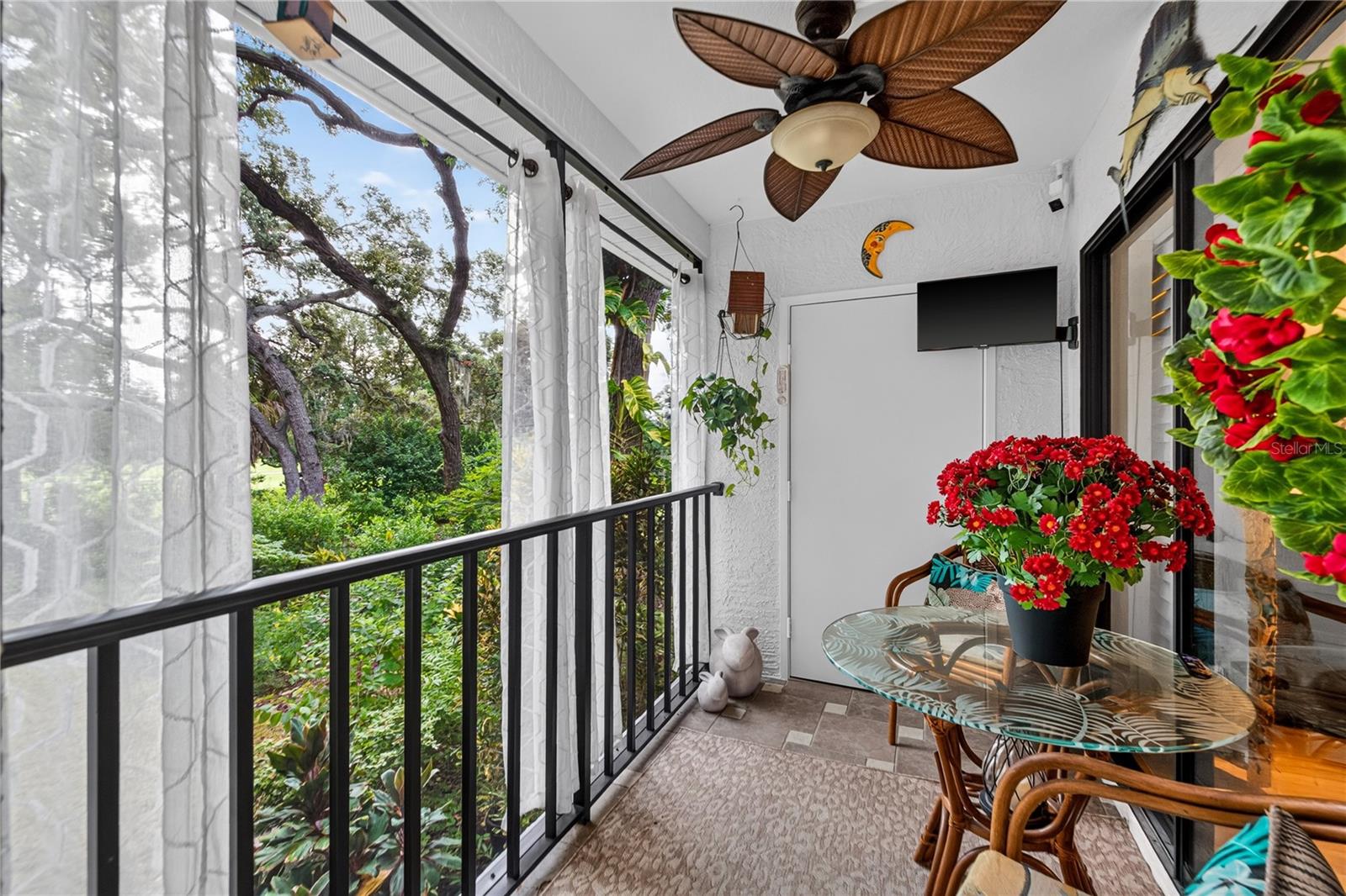 Patio off bedrooms