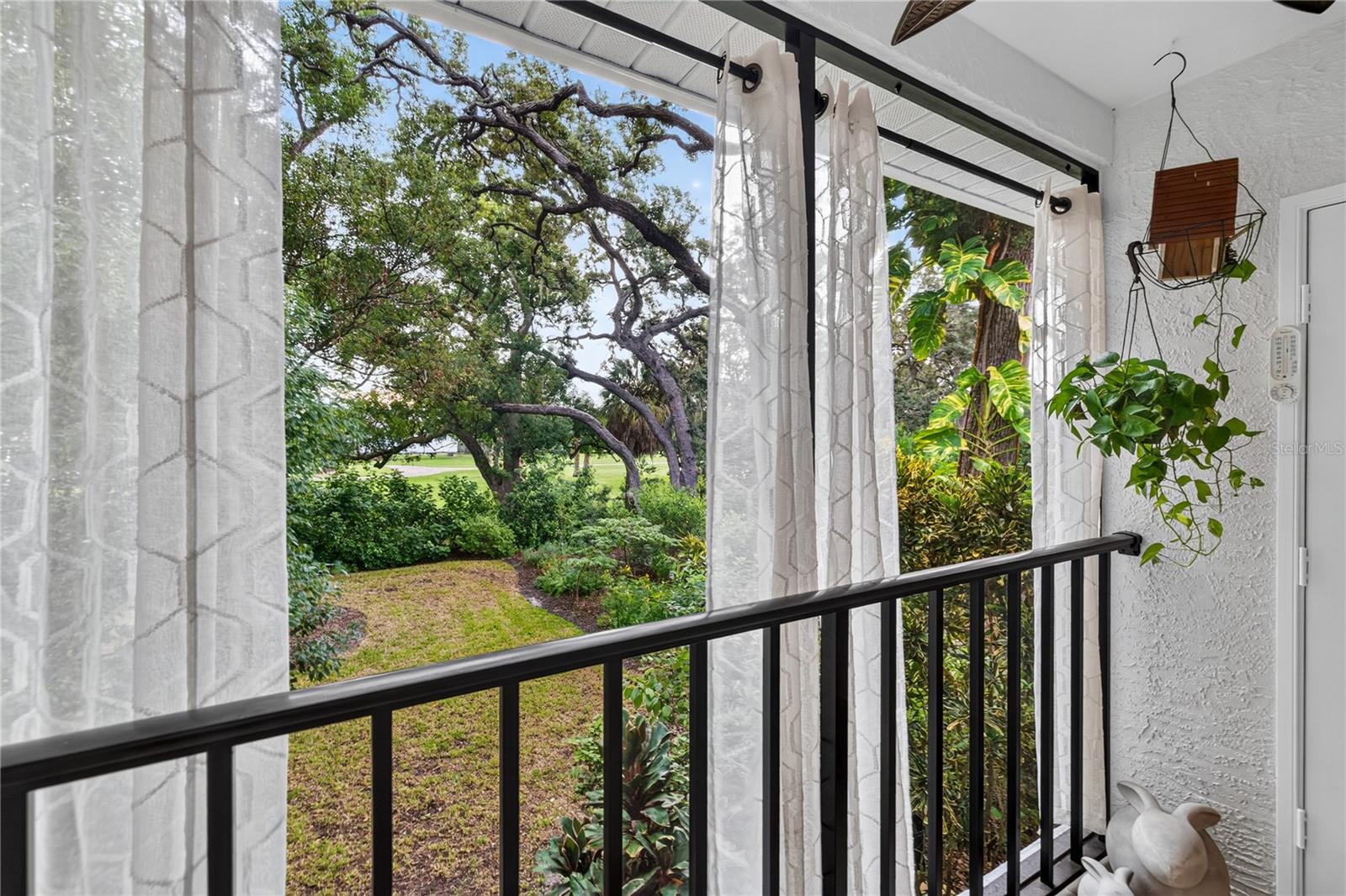 Patio off bedrooms