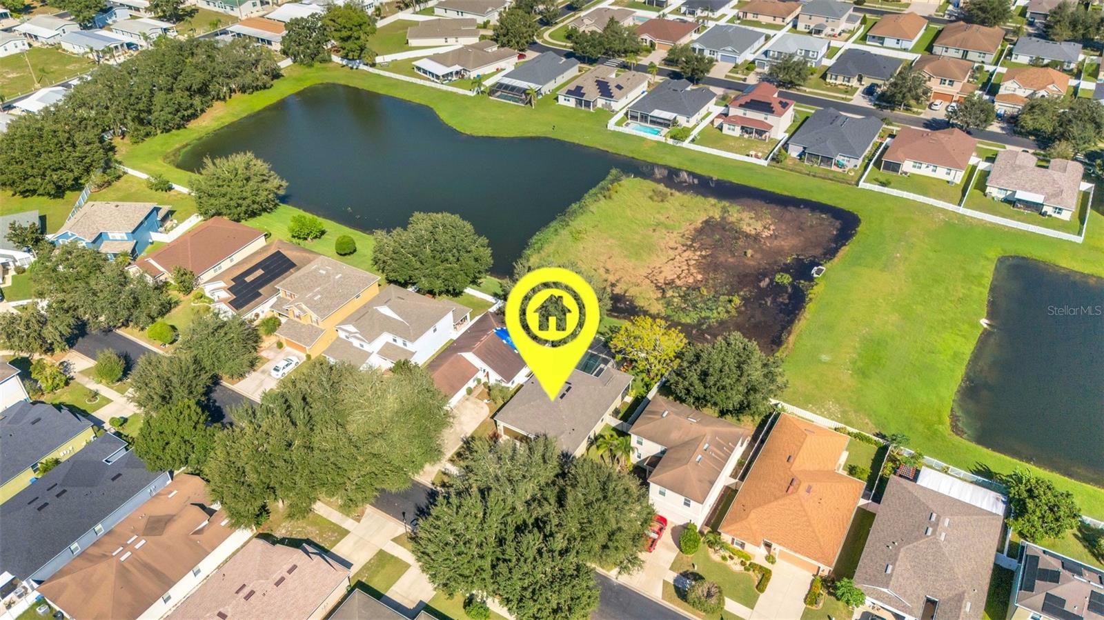 Aerial 4 - Scenic Views of Serene Wetlands - No Rear Neighbors!