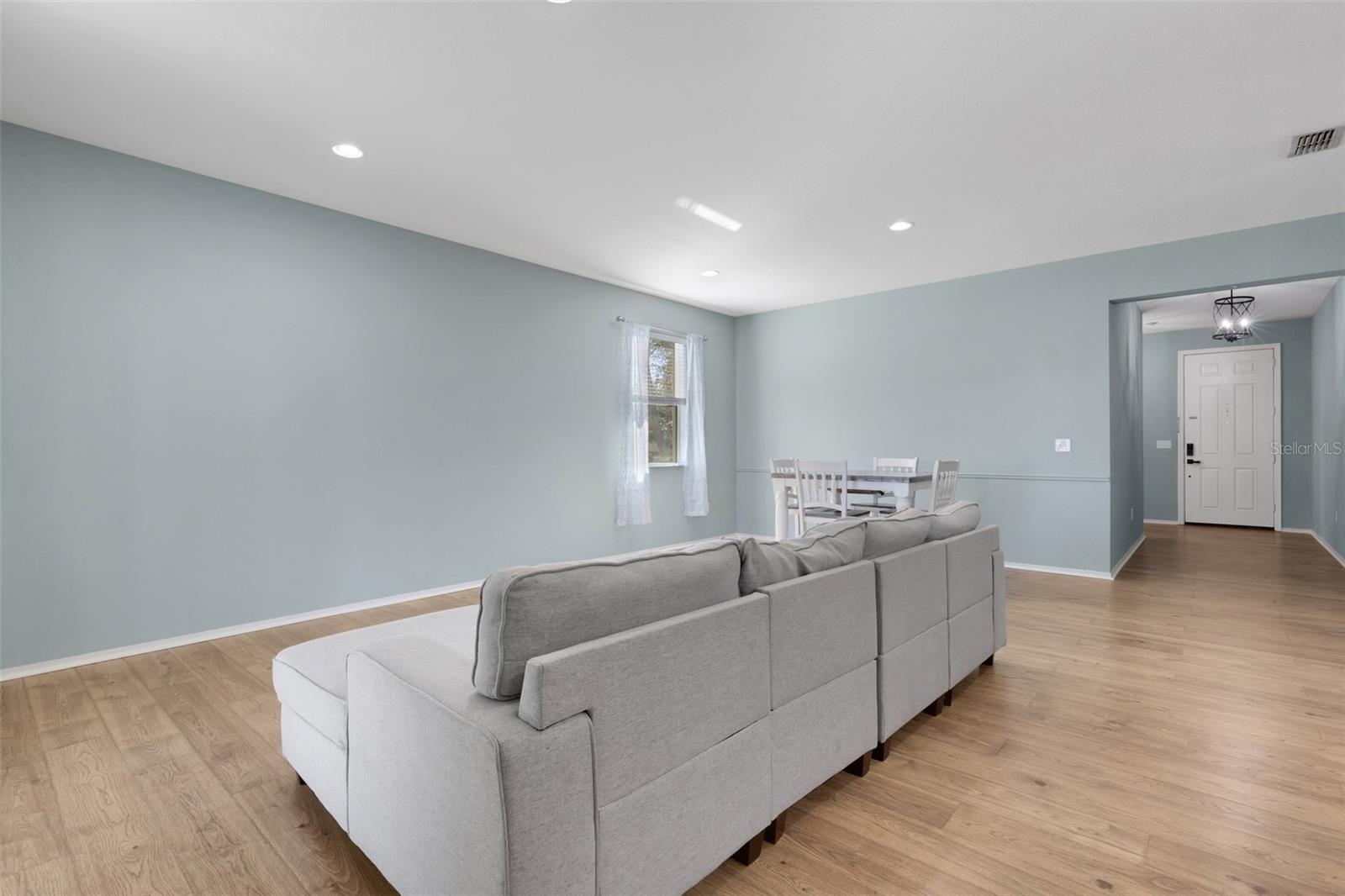 Open Concept Living Room/Dining Room/Kitchen