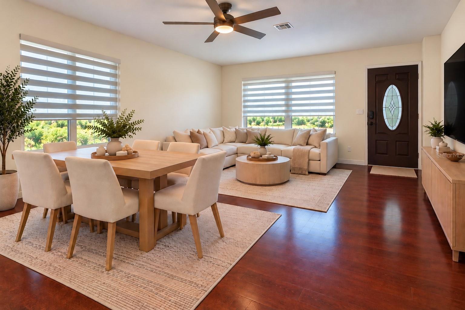Virtual staging