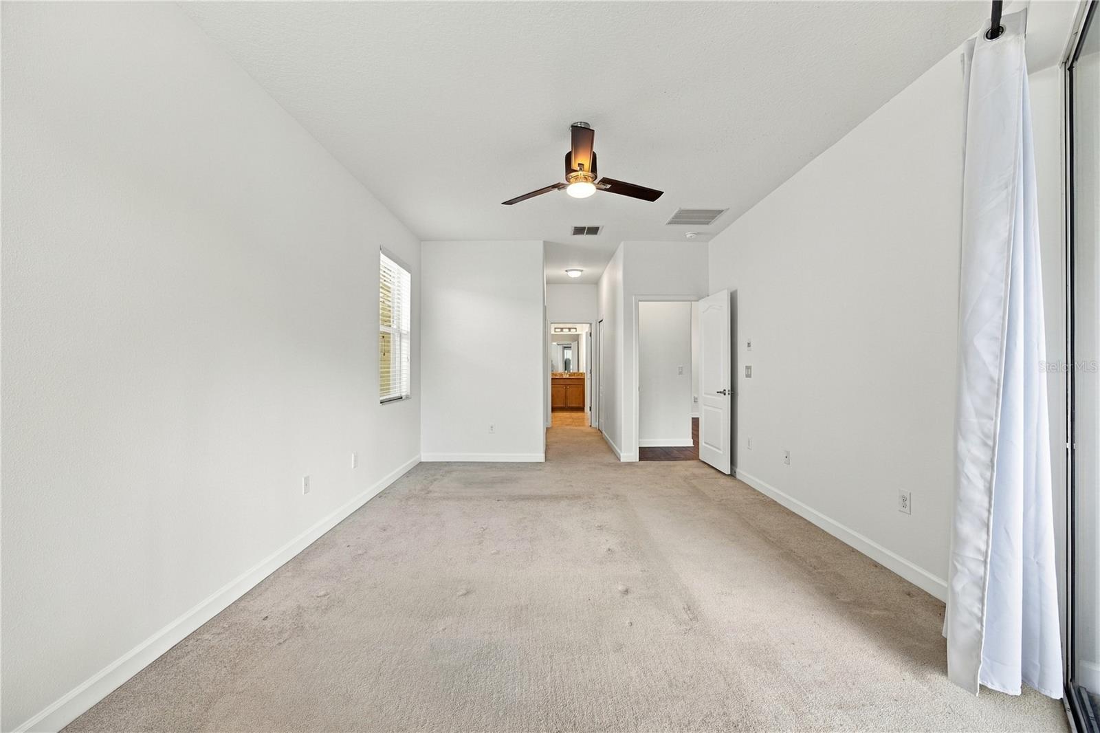 Master bedroom closet