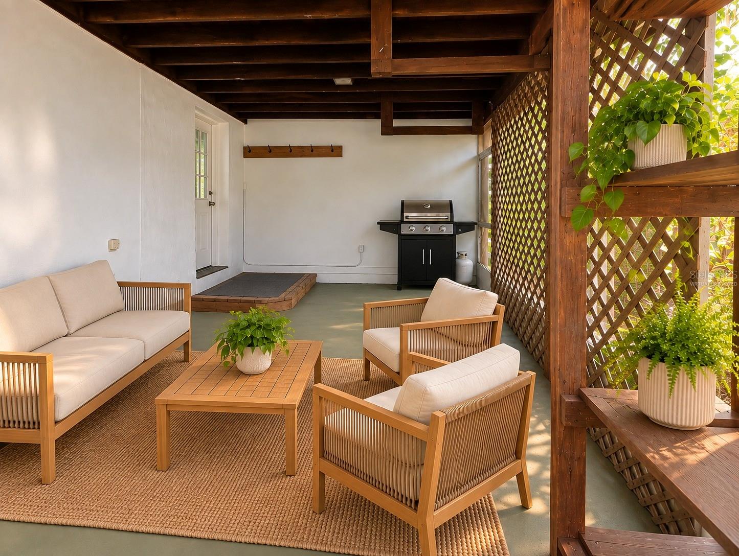 Porch - virtually staged Porch - virtually staged