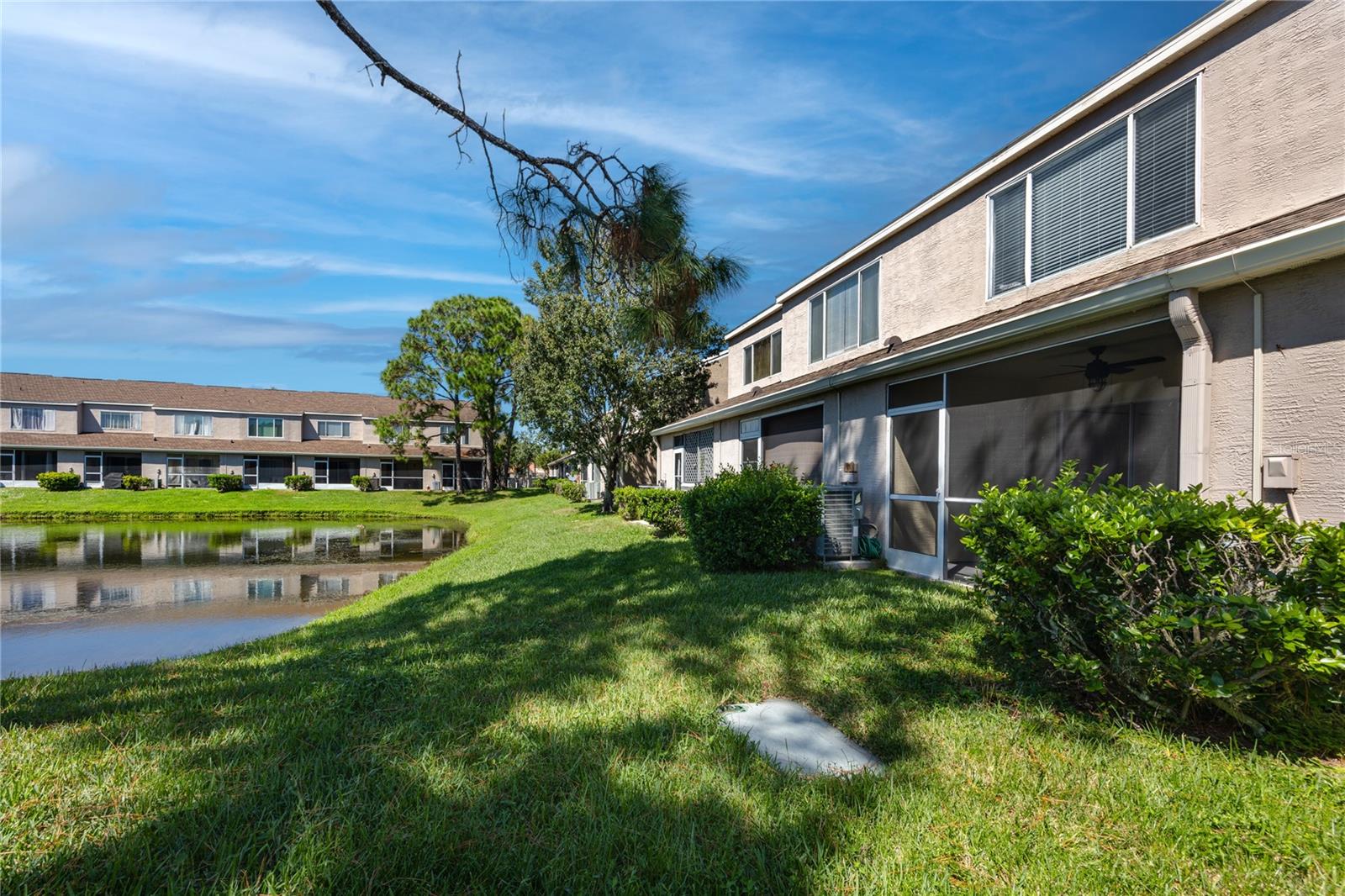 Back Yard with Pond Views  -6229 Bayside Key Dr, Tampa, FL 33615