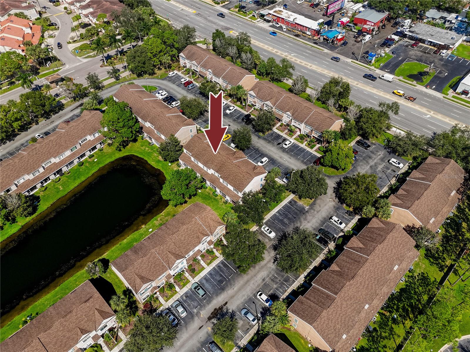 Aerial View -6229 Bayside Key Dr, Tampa, FL 33615