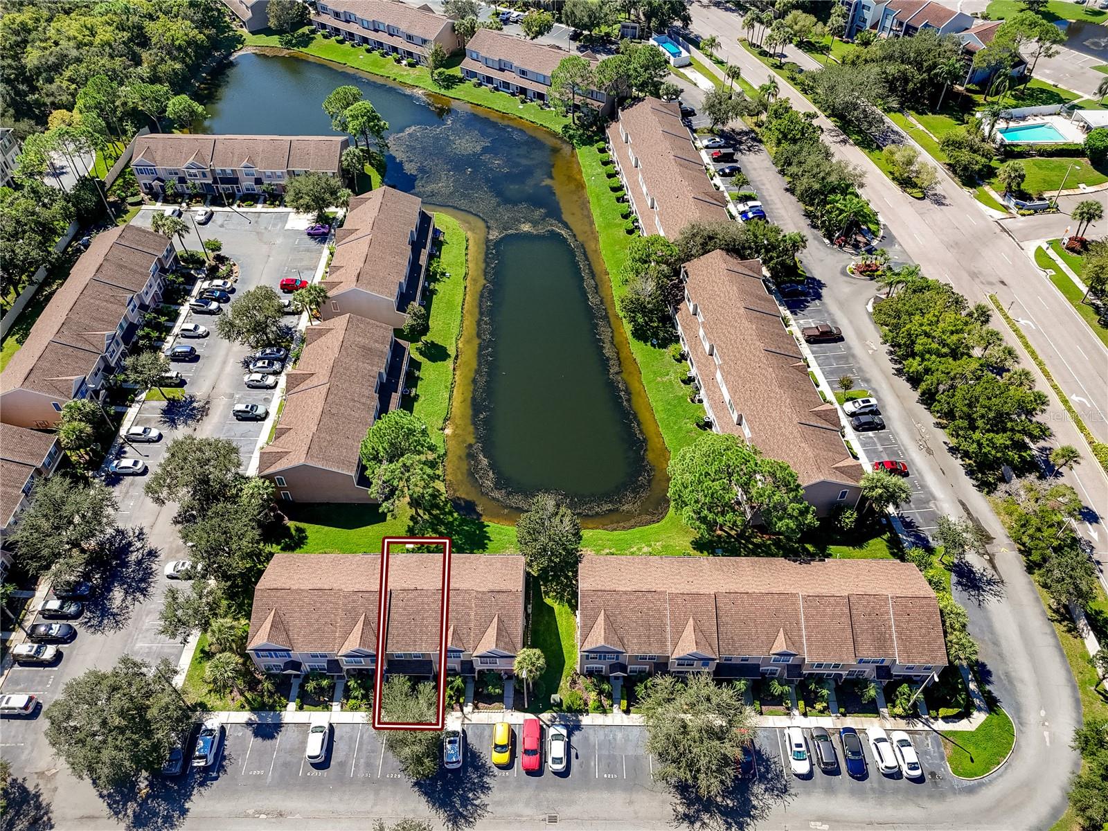 Aerial View -6229 Bayside Key Dr, Tampa, FL 33615