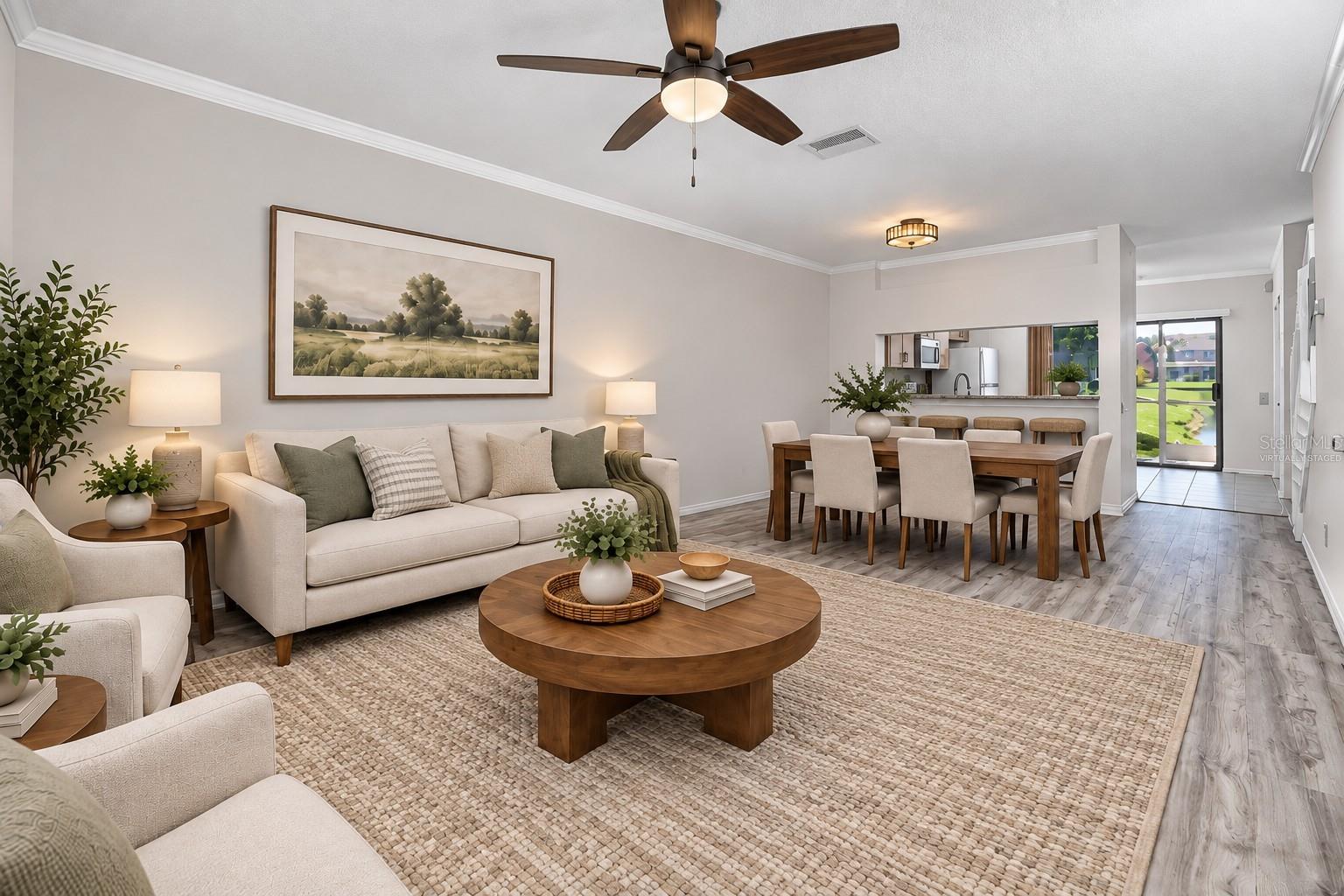 Open Concept Living Dining area virtually staged -6229 Bayside Key Dr, Tampa, FL 33615 Open Concept Living Dining area virtually staged -6229 Bayside Key Dr, Tampa, FL 33615