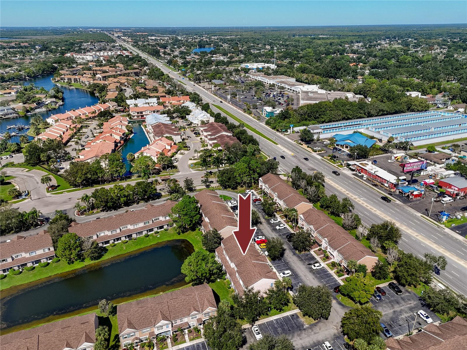 Aerial View -6229 Bayside Key Dr, Tampa, FL 33615