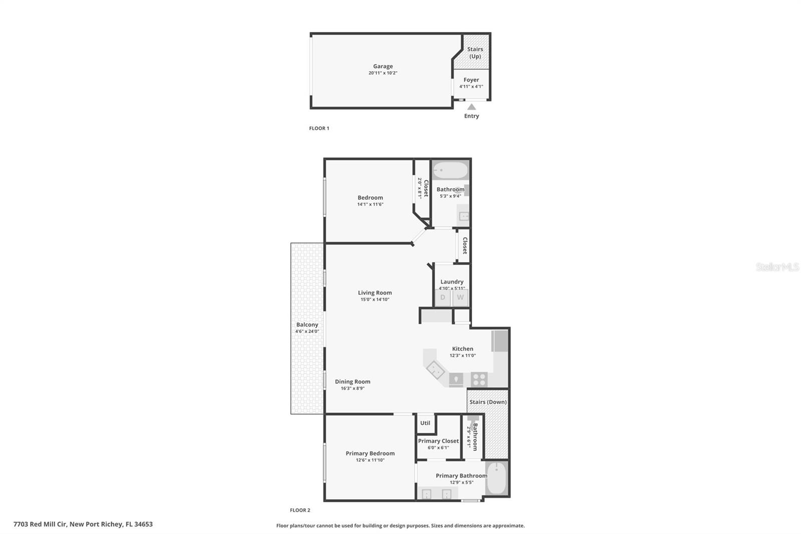 7703 RED MILL CIRCLE, New Port Richey, FL 34653