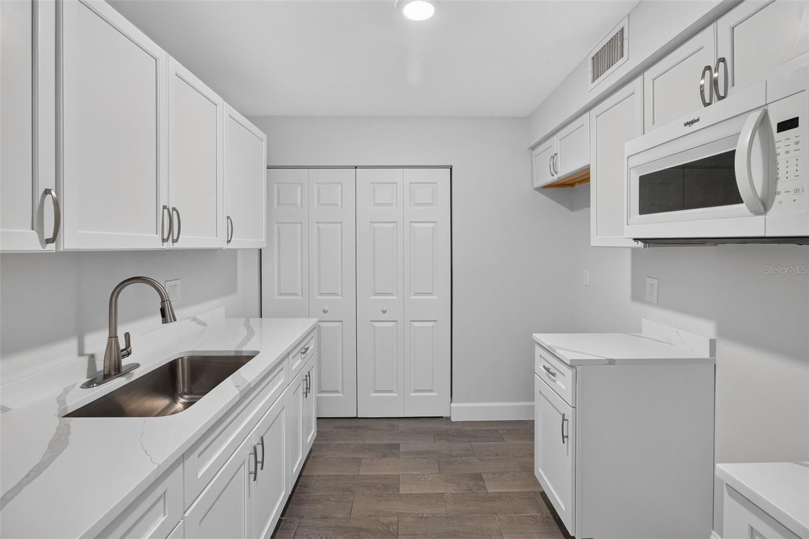 Remodeled kitchen