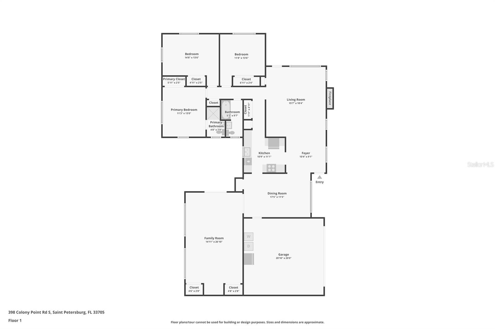 398 COLONY POINT ROAD S, St Petersburg, FL 33705