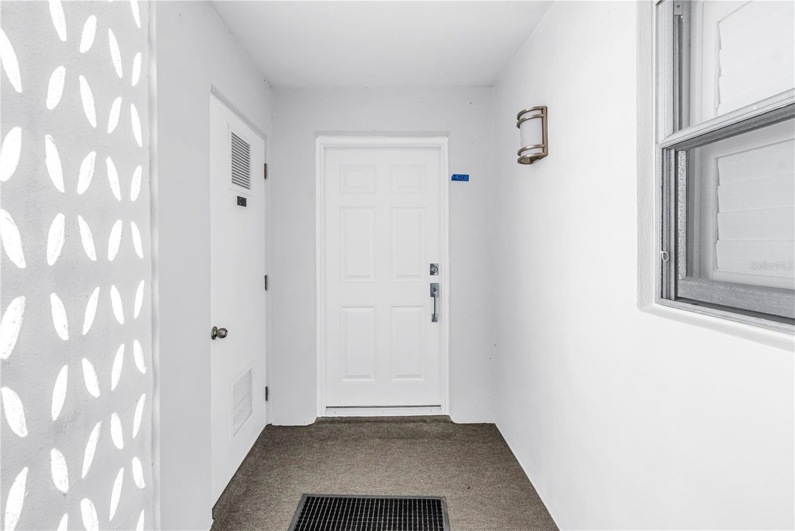 Front Door and Storage Unit Door