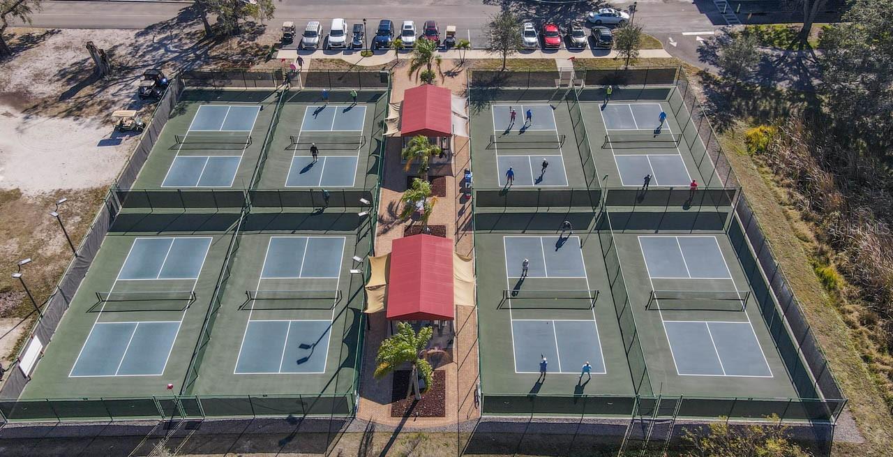 Pickleball courts