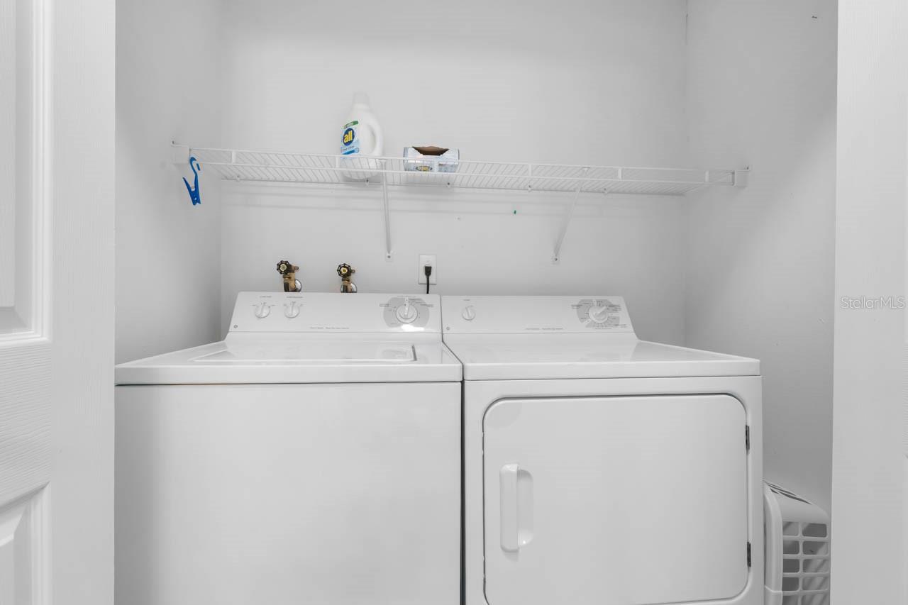 Laundry closet