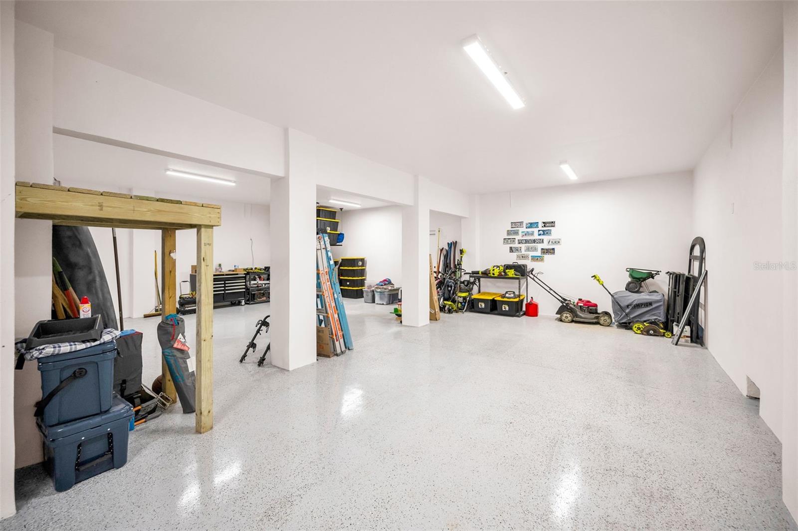 Huge garage