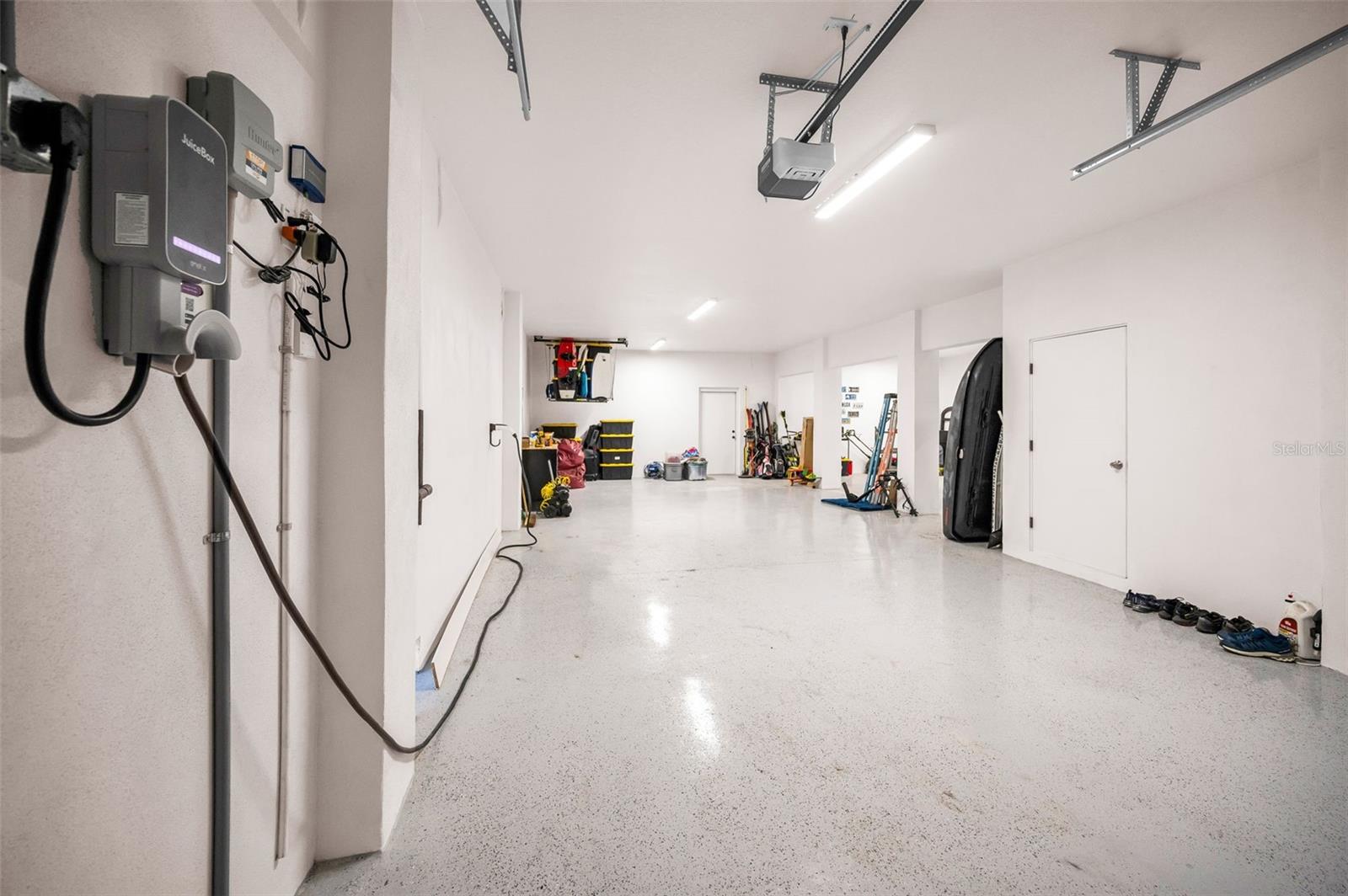 Bottom level is all garage