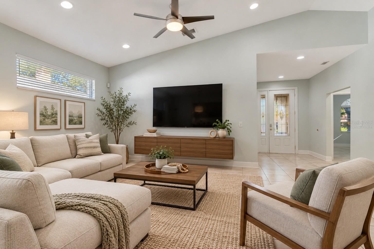 Virtually Staged Living Room Virtually Staged Living Room