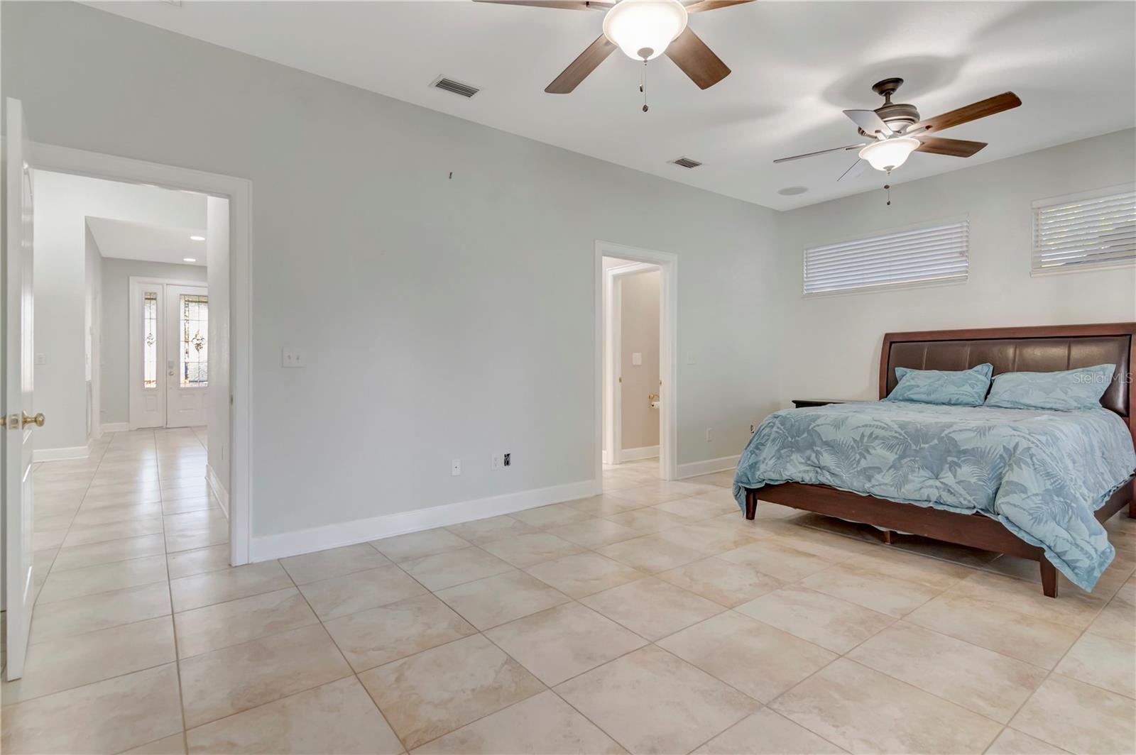 Spacious Primary Bedroom