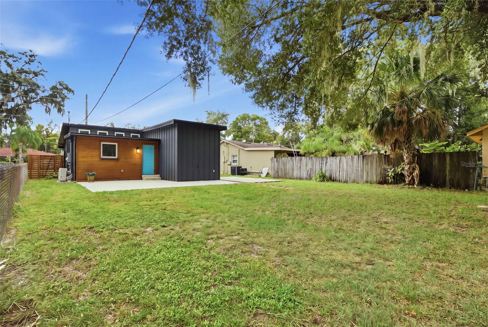 Expansive backyard-room for a pool, future ADU, or additional RV/boat parking