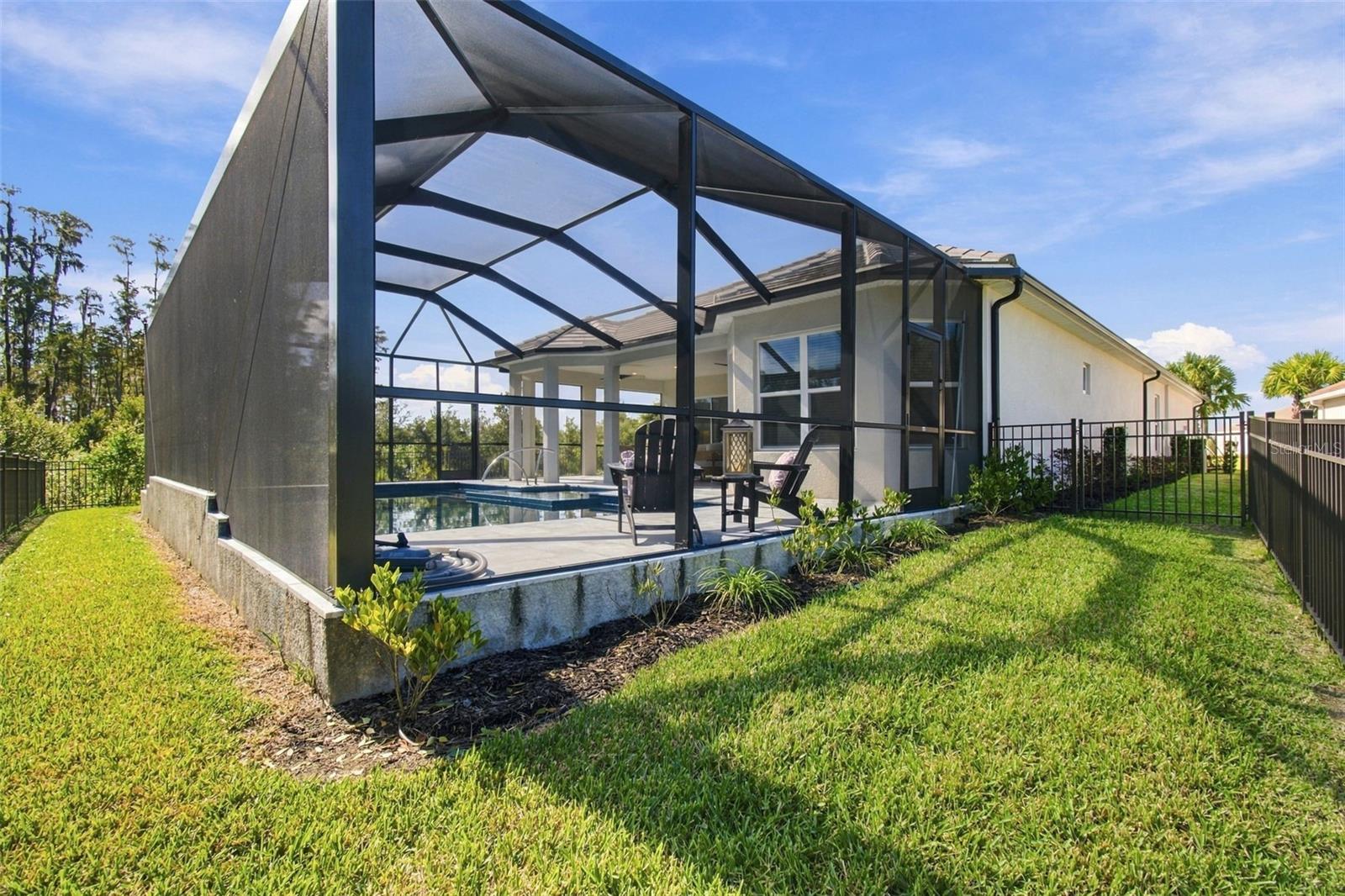 Notice the fenced yard. Perfect for pets.