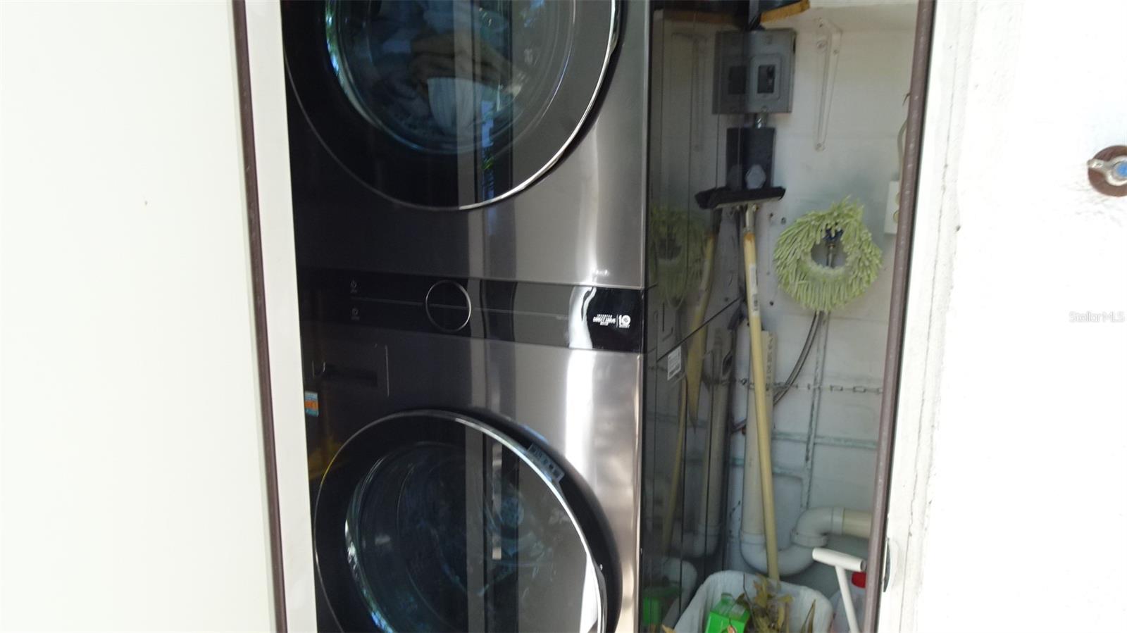 Washer and Dryer included.