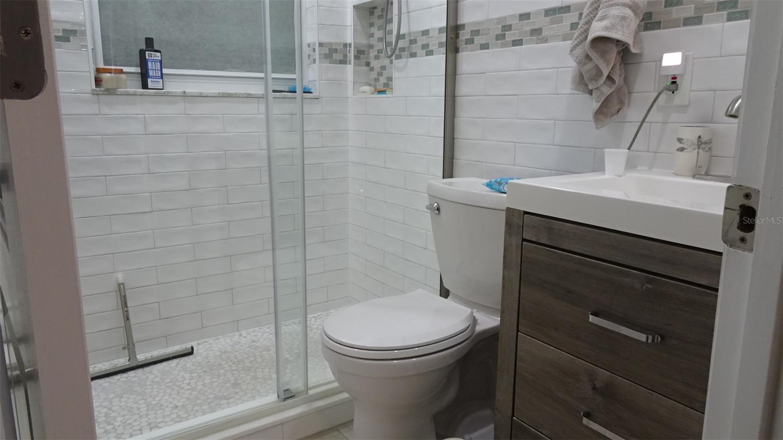 Upgraded fixtures.