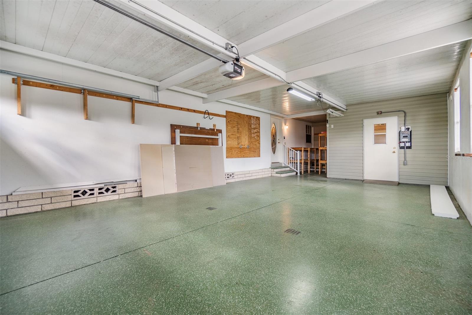SPACIOUS garage!
