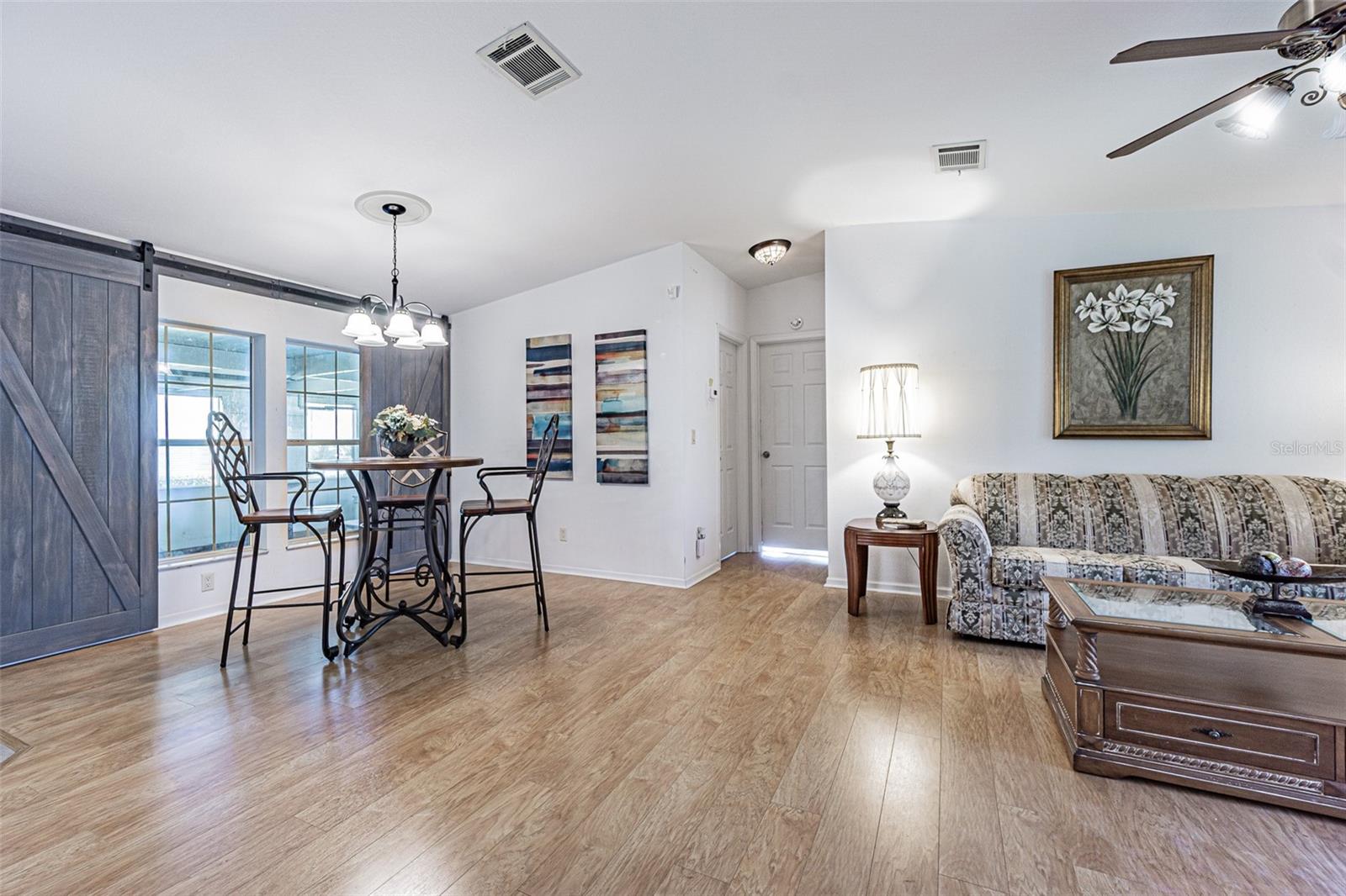 Dining area is OPEN to great room!