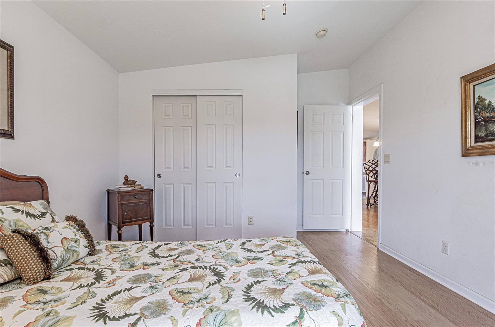Guest bedroom at front of home
