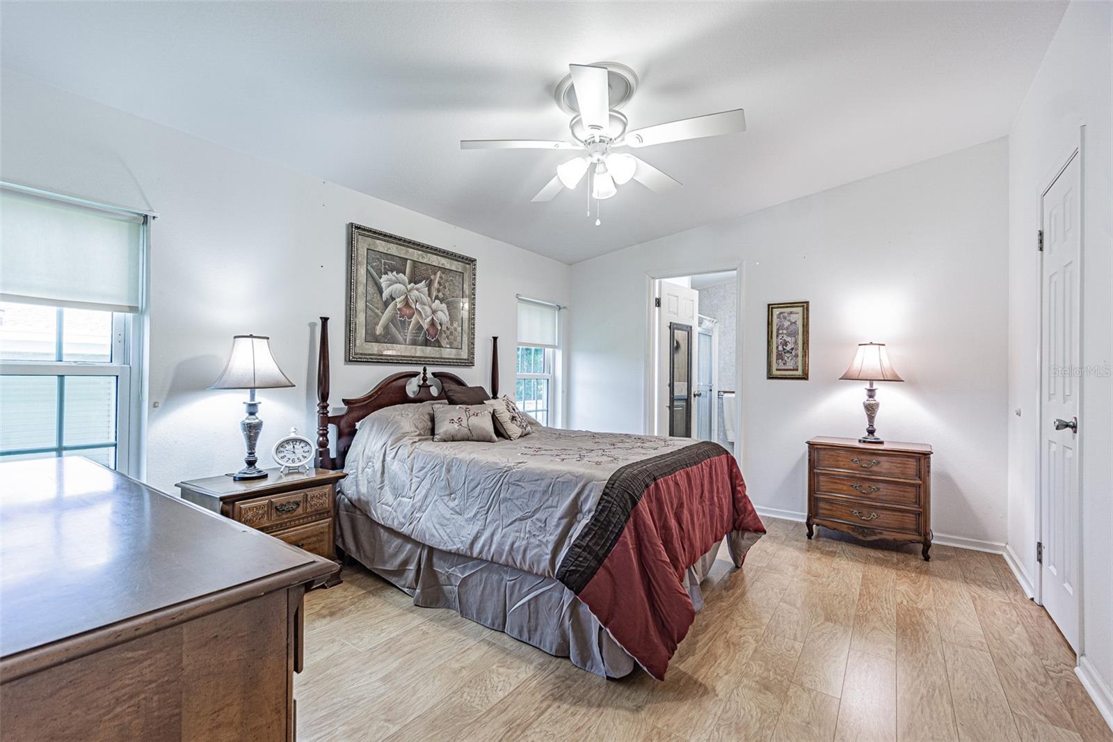 Owners retreat with sleek floors!