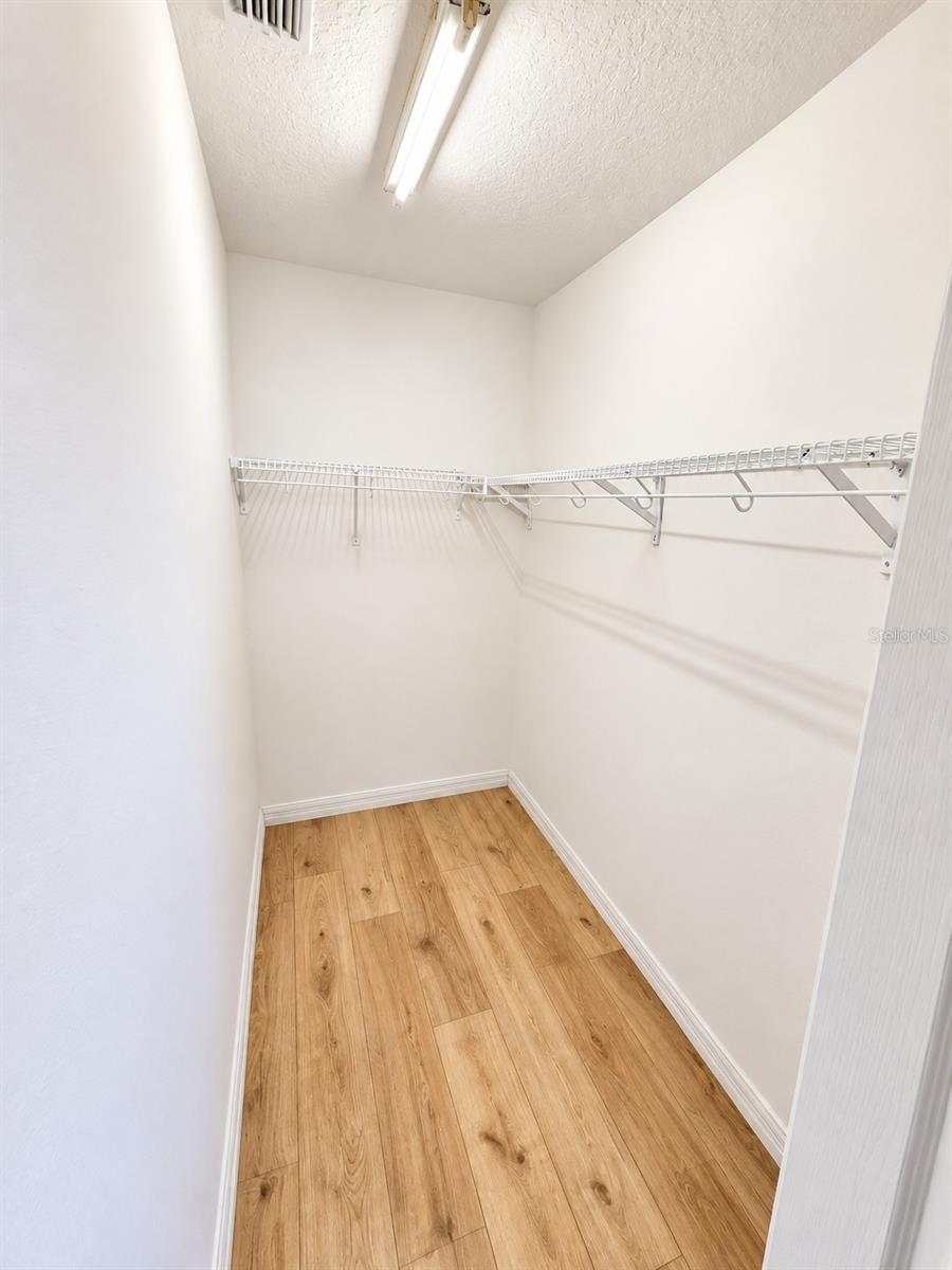 Bedroom 3 walk-in closet