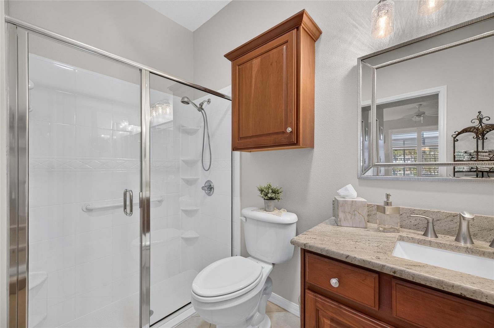 Primary Bathroom with Step-in Shower