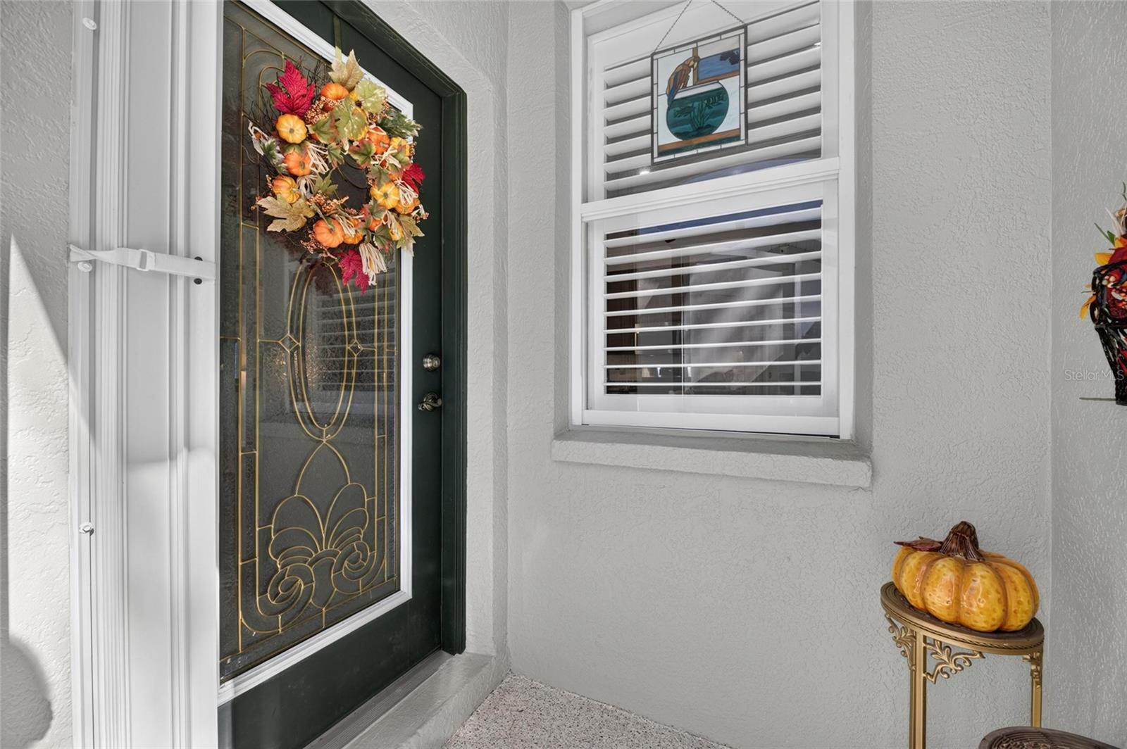 Elegant Glass Entry Door