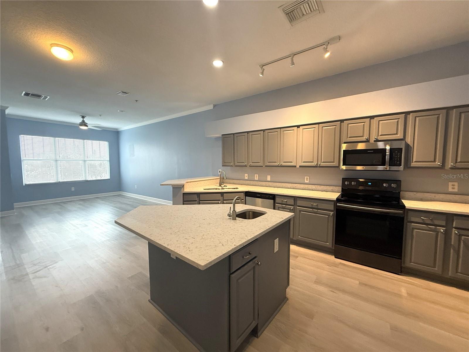 Kitchen and Main Living Area