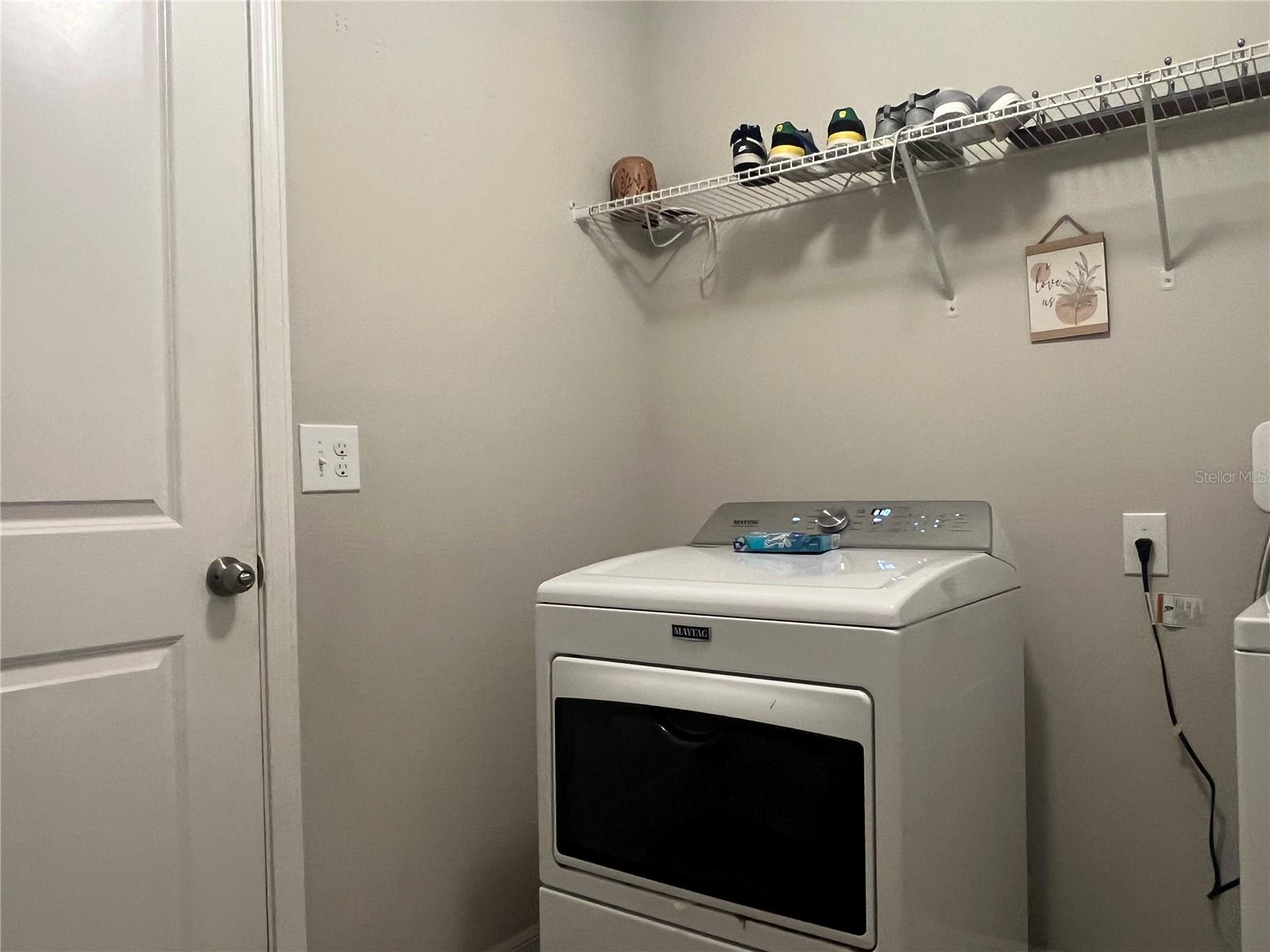 Entry to the garage
