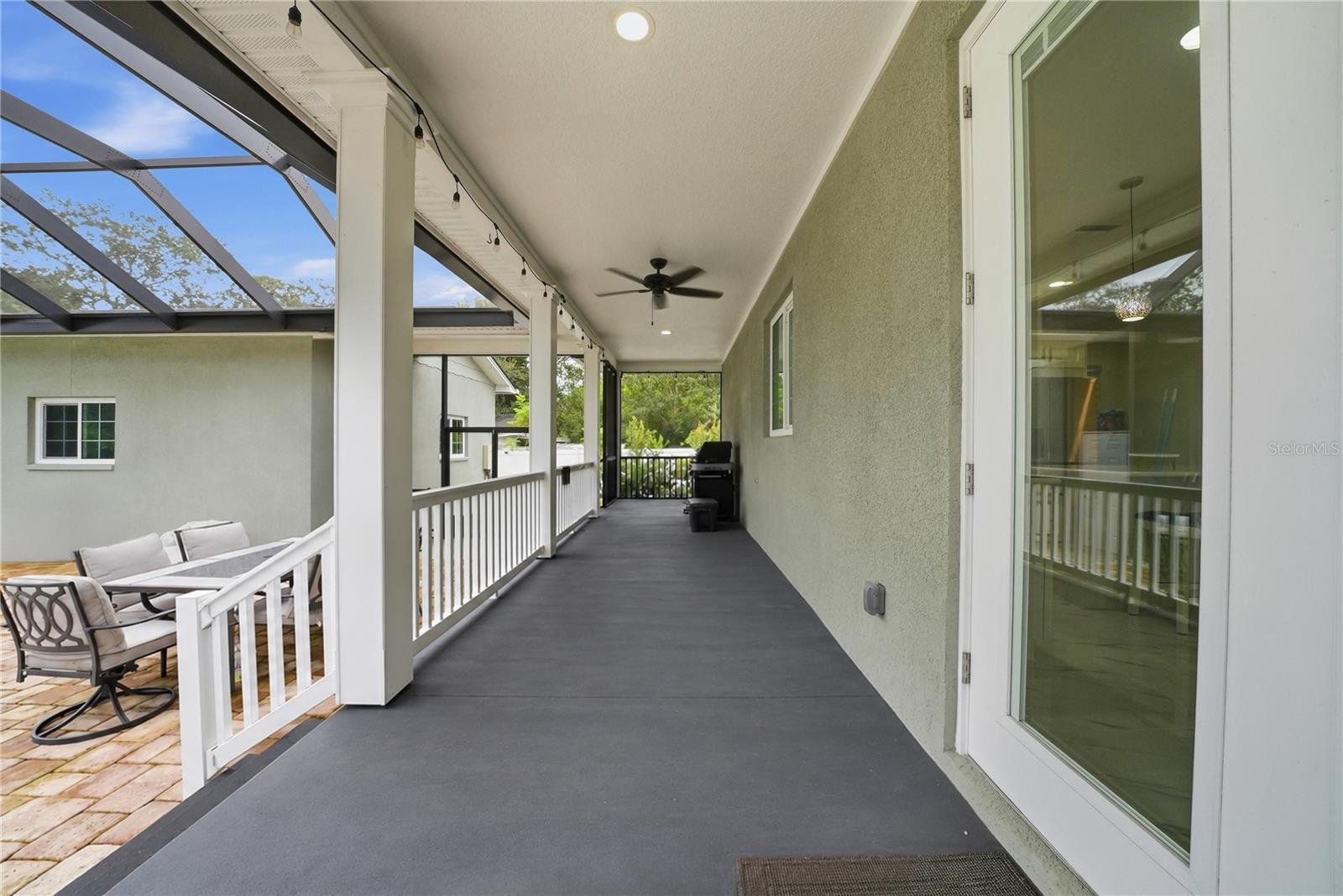 Wrap-around porch Wrap-around porch