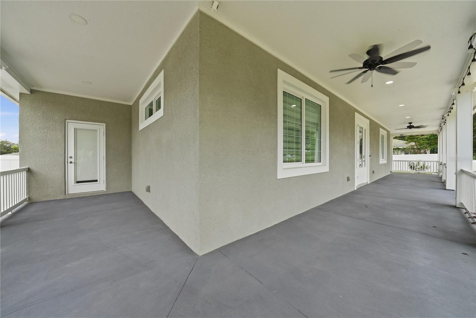 Wrap around porch seating Wrap around porch seating