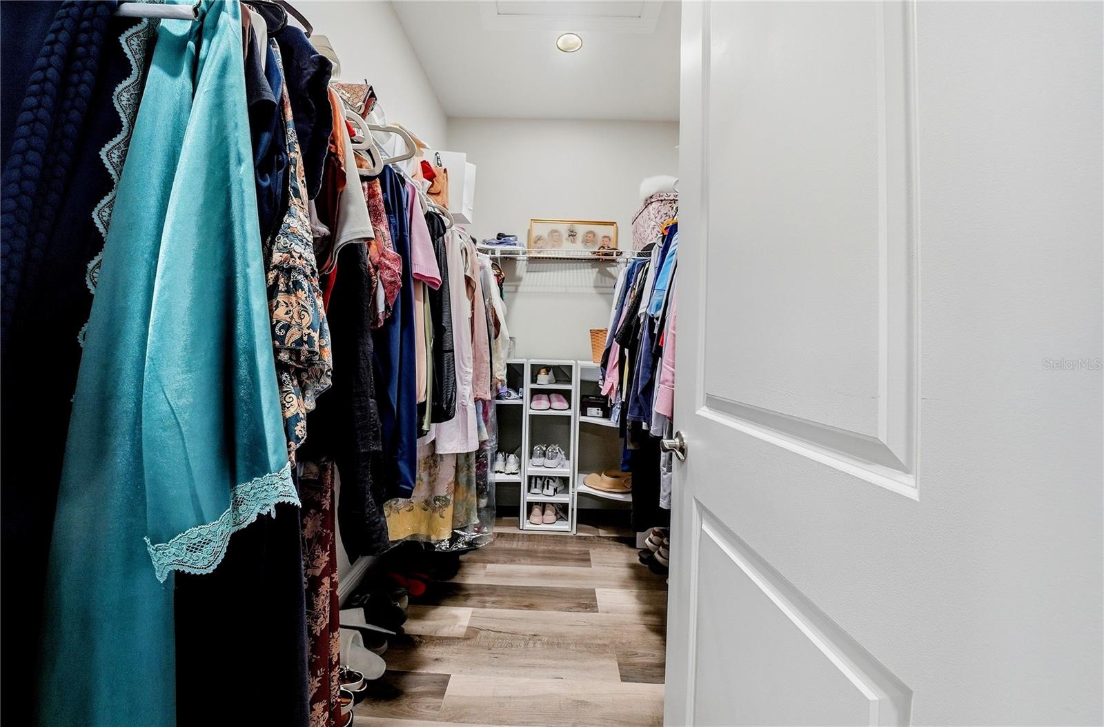 Primary walk in closet