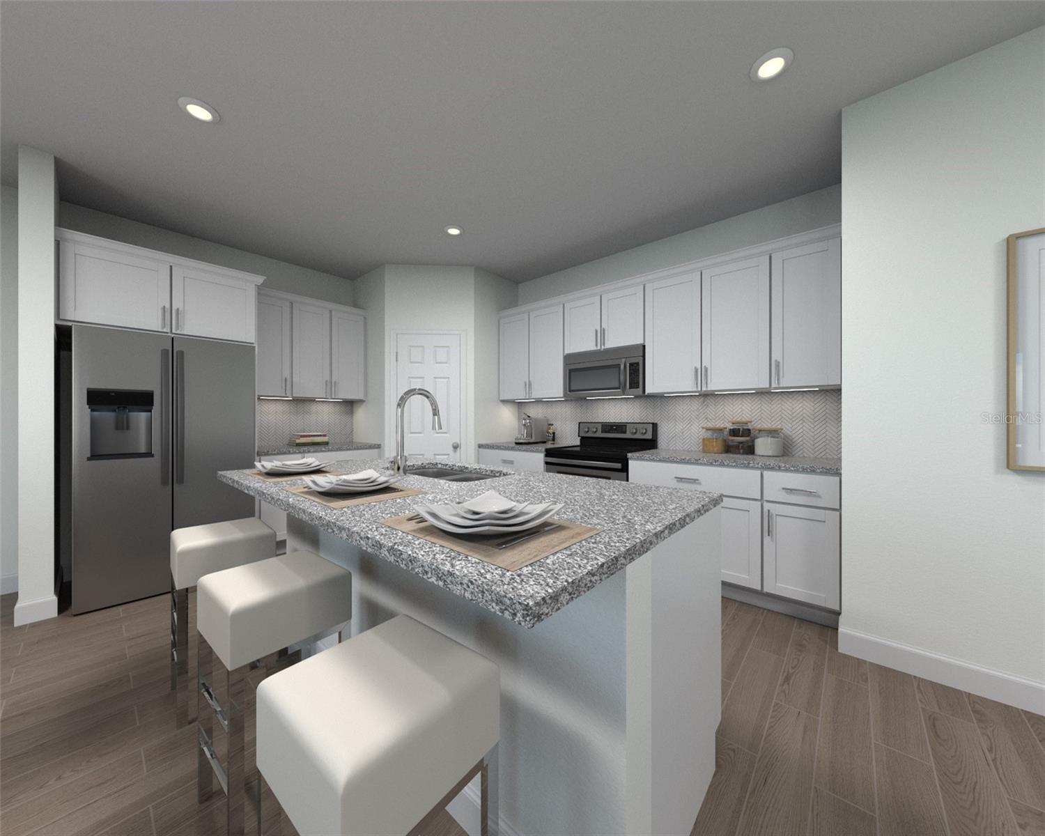 Discover the perfect combination of comfort and modern design in Crosswinds. This thoughtfully crafted floorplan features four spacious bedrooms and two full baths, offering plenty of room for family, guests, or a home office. The open-concept kitchen flows effortlessly into the dining area and great room, creating a bright and welcoming space that's ideal for both everyday living and entertaining. Designed with flexibility and convenience in mind, this home provides the perfect setting for gathering with loved ones, creating lasting memories, and enjoying all the comforts of home.