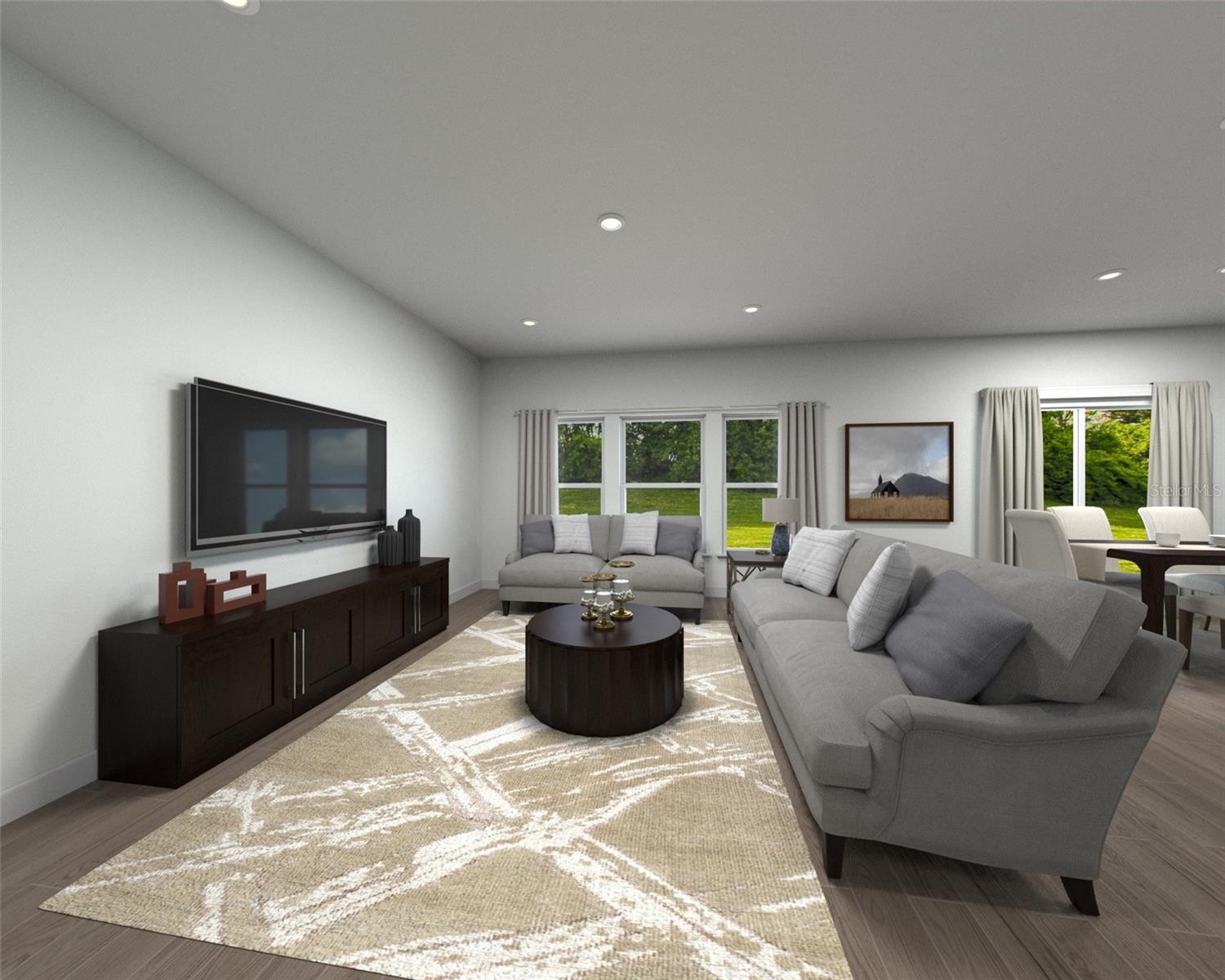 Discover the perfect combination of comfort and modern design in Crosswinds. This thoughtfully crafted floorplan features four spacious bedrooms and two full baths, offering plenty of room for family, guests, or a home office. The open-concept kitchen flows effortlessly into the dining area and great room, creating a bright and welcoming space that's ideal for both everyday living and entertaining. Designed with flexibility and convenience in mind, this home provides the perfect setting for gathering with loved ones, creating lasting memories, and enjoying all the comforts of home.