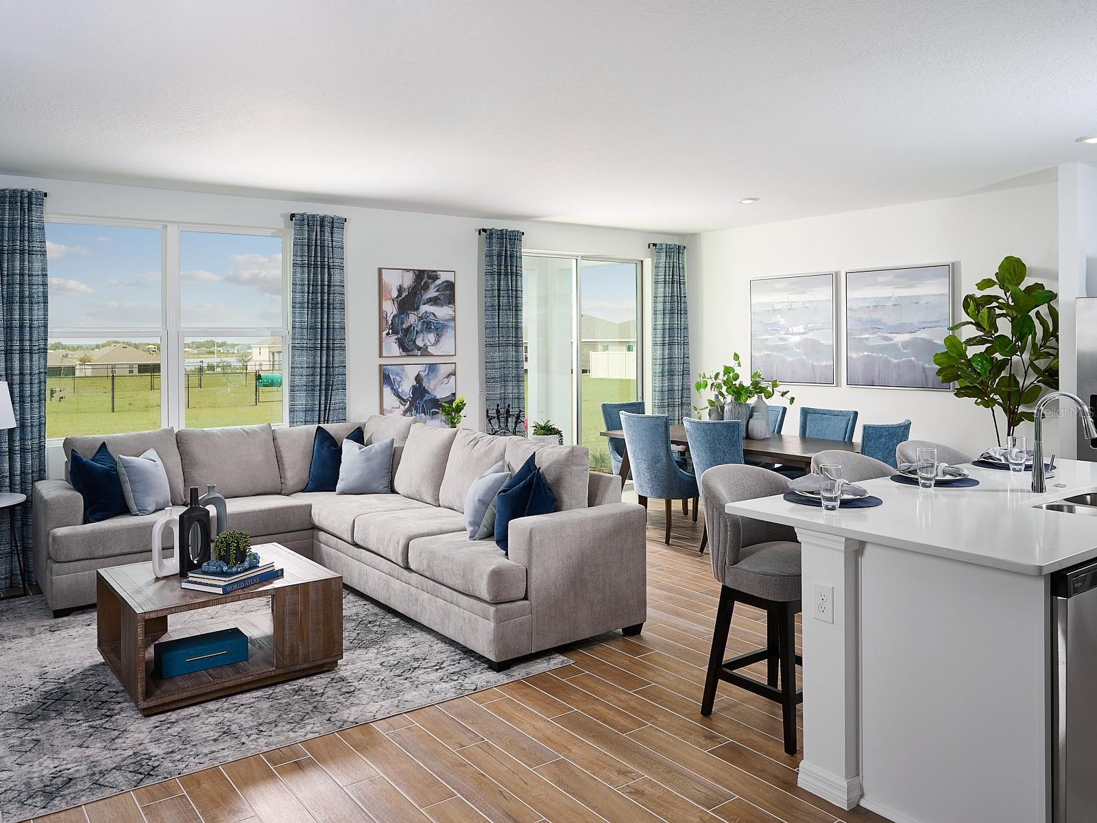 Photo is not of the actual home, but is an inspirational photo of builders model home and may depict options, furnishings, and/or decorator features that are not included.