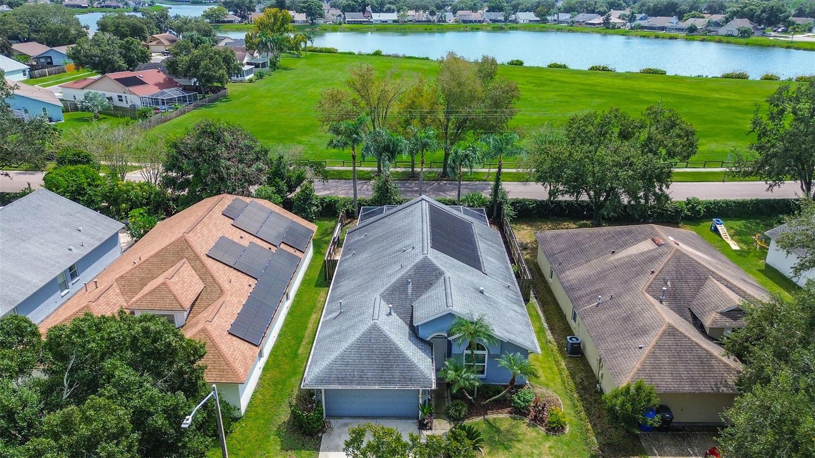 Looking toward park behind home