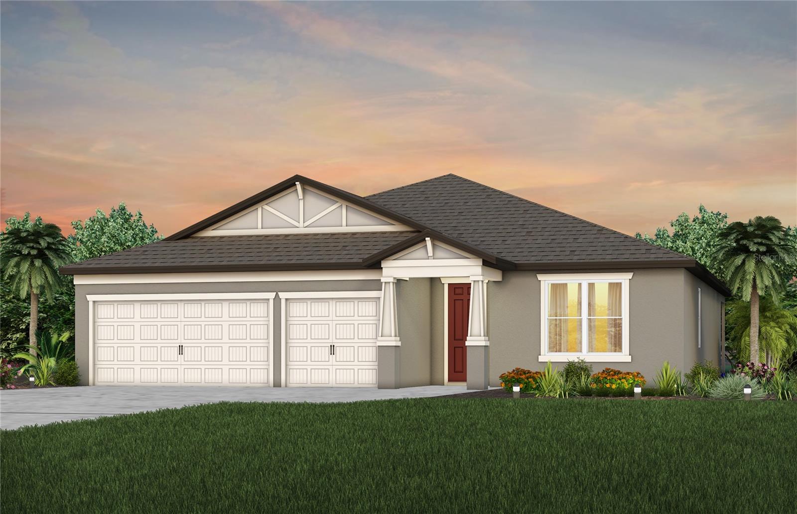 Exterior Rendering, Elevation C2 Exterior Rendering, Elevation C2