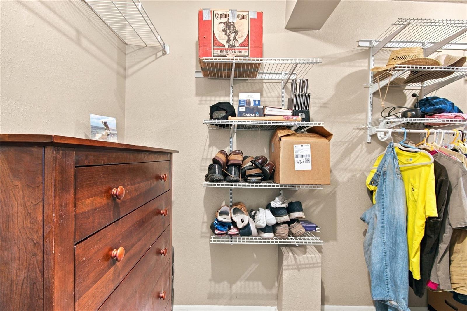 Spacious Walk in closet
