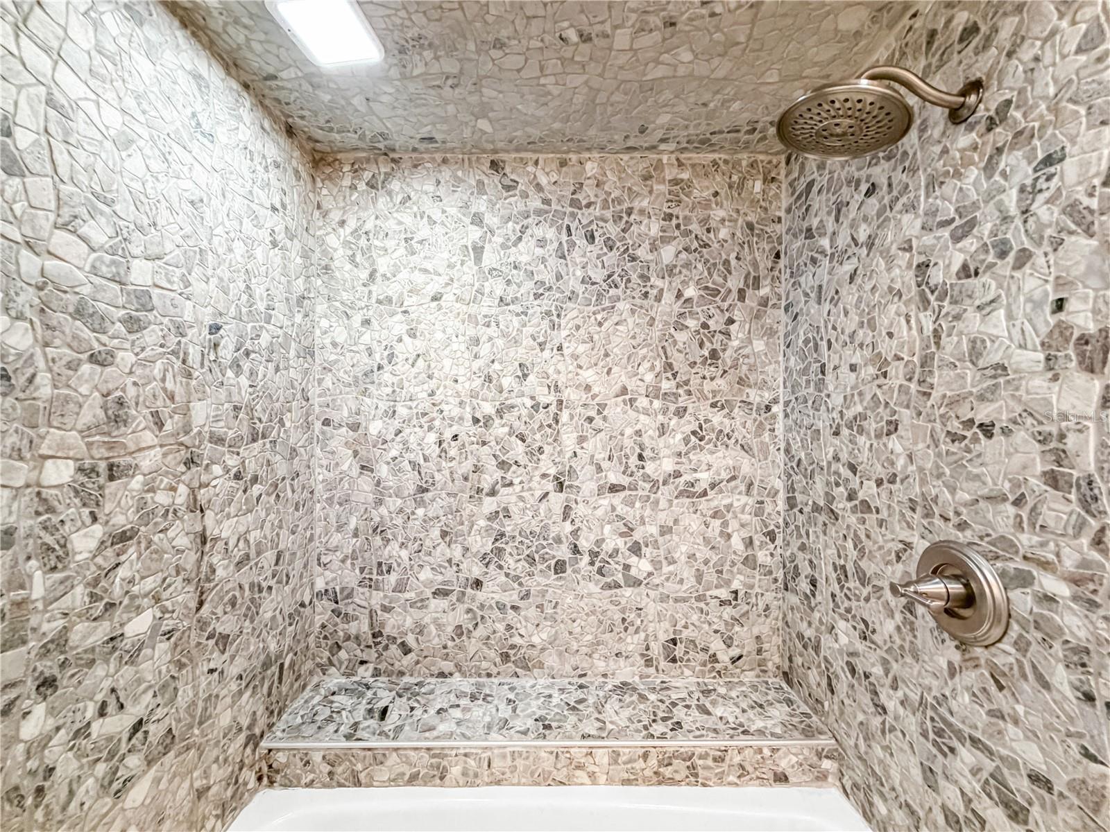 Guest/Pool Bath Shower & Tub Combo