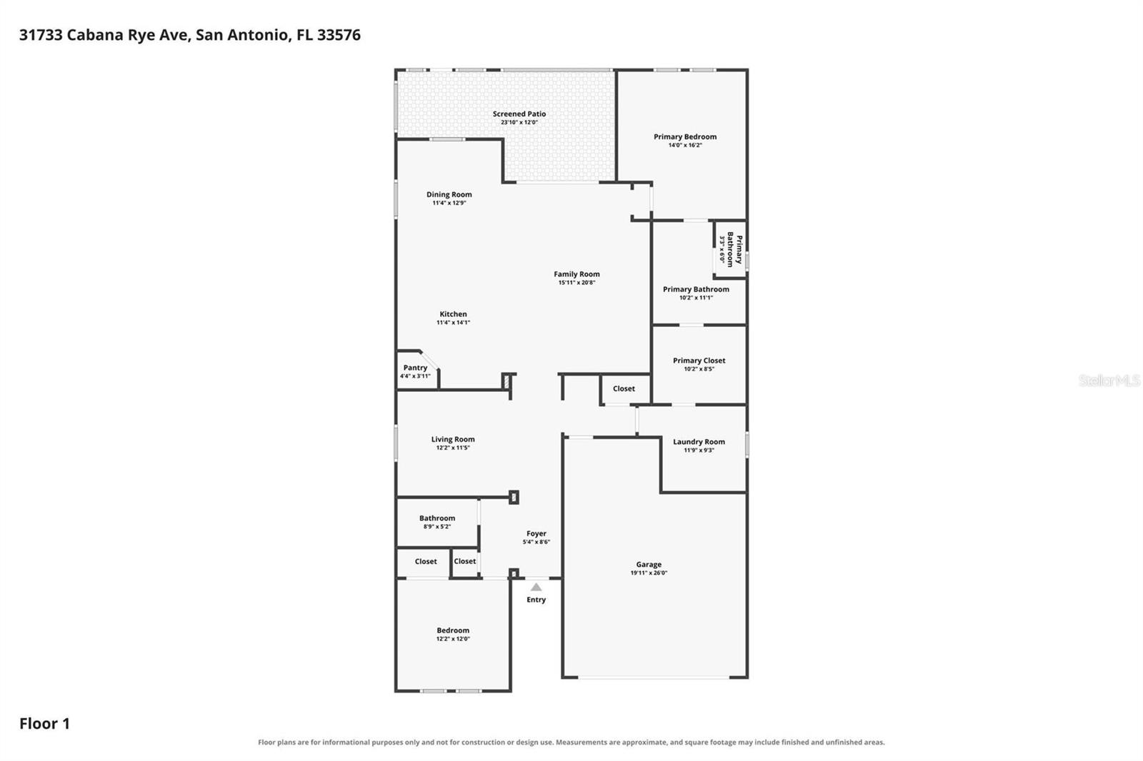 31733 CABANA RYE AVENUE, San Antonio, FL 33576