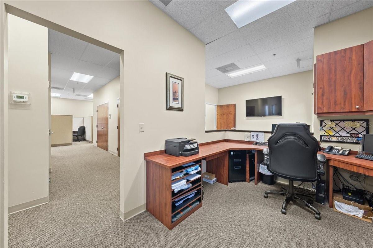 rear view reception area
